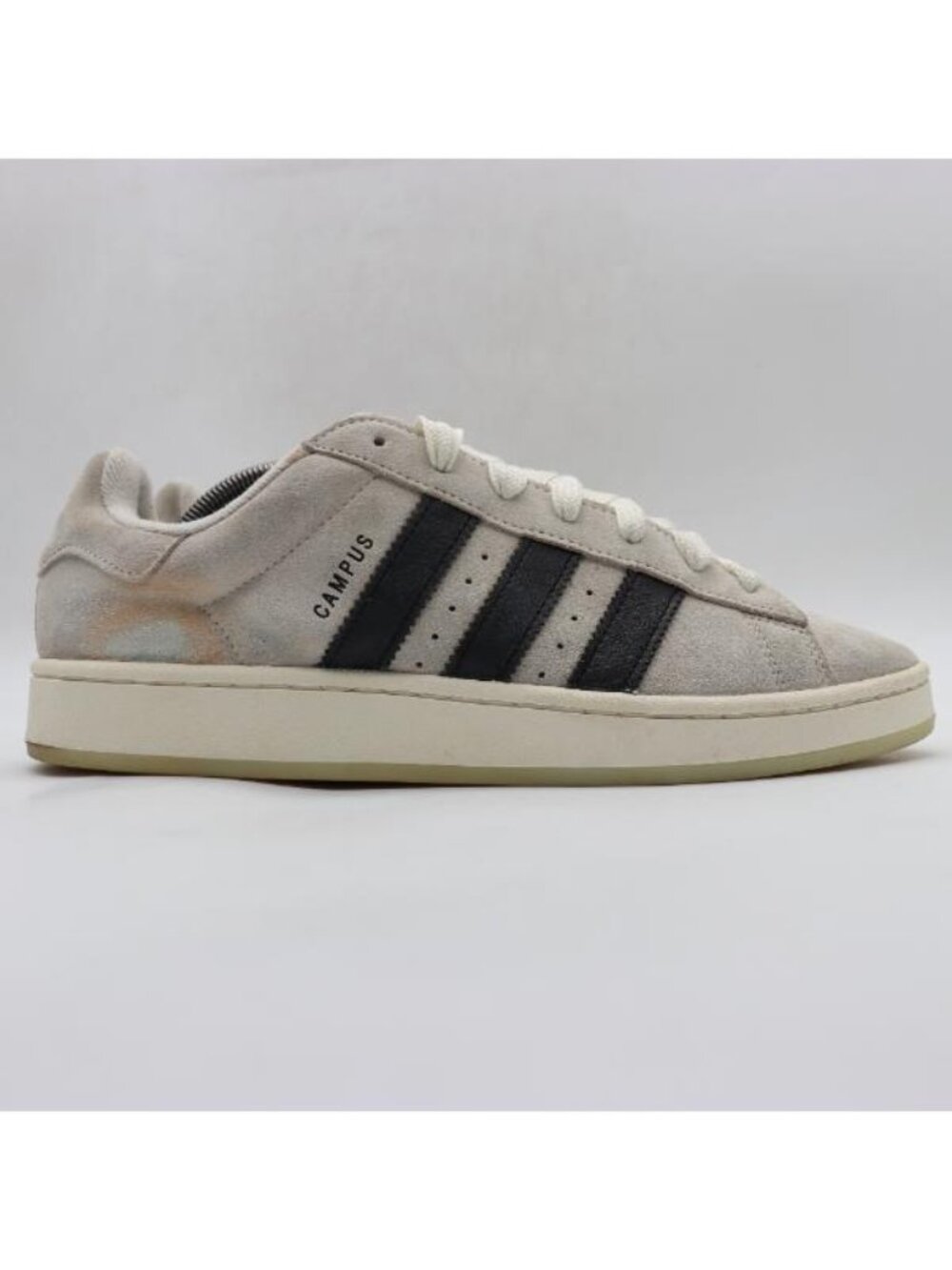 Adidas Campus 00s Trainers Men's 11.5 Off White Suede  Sneakers JH9613